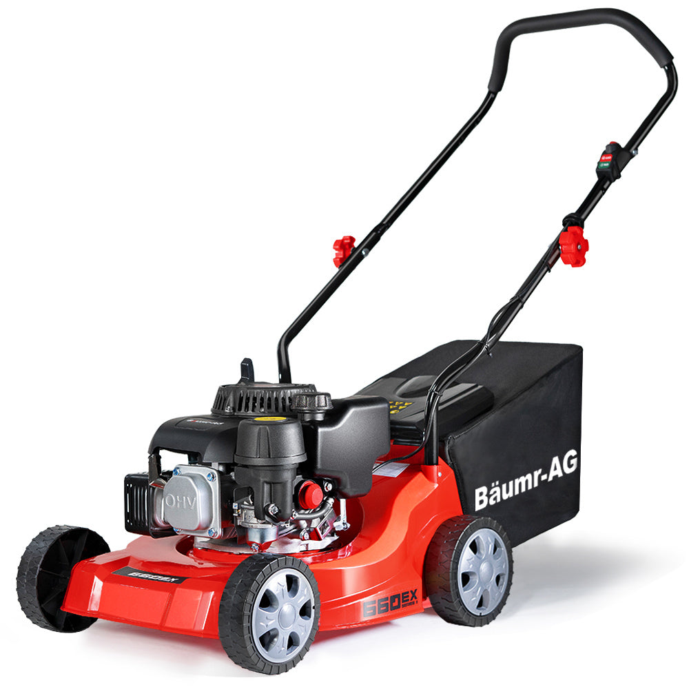 660EX Series II 16" Petrol Lawn Mower 139cc Hand Push 35L Catcher