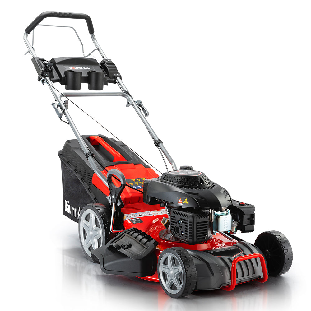 Baumr-AG 18" Petrol Lawn Mower 220cc Self-Propelled 4-Stroke