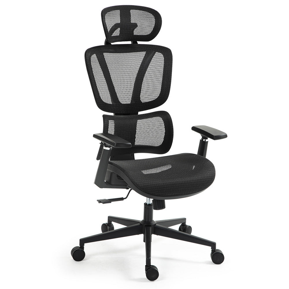 Ergosi Ergonomic Office Chair Black Mesh Adjustable Lumbar and Headrest