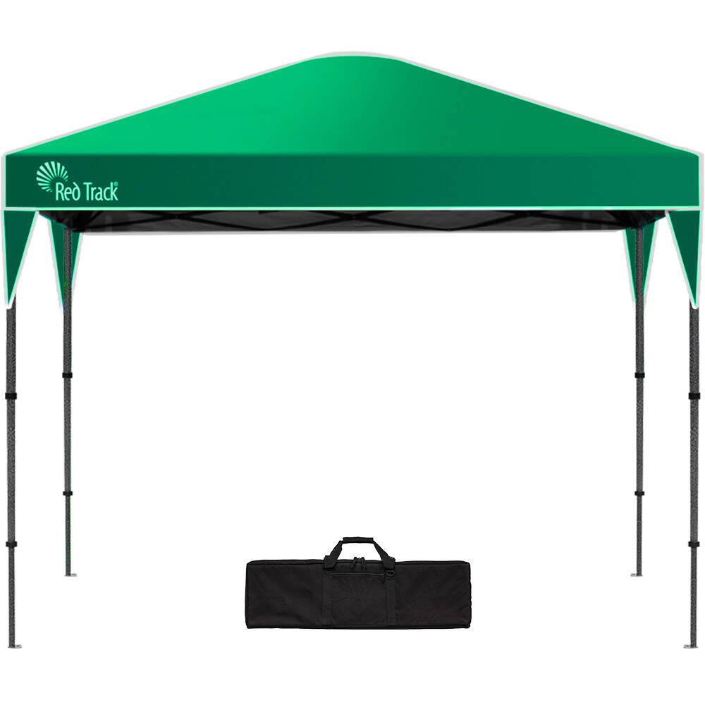 Red Track 3.6x2.2m Compact Folding Gazebo Green