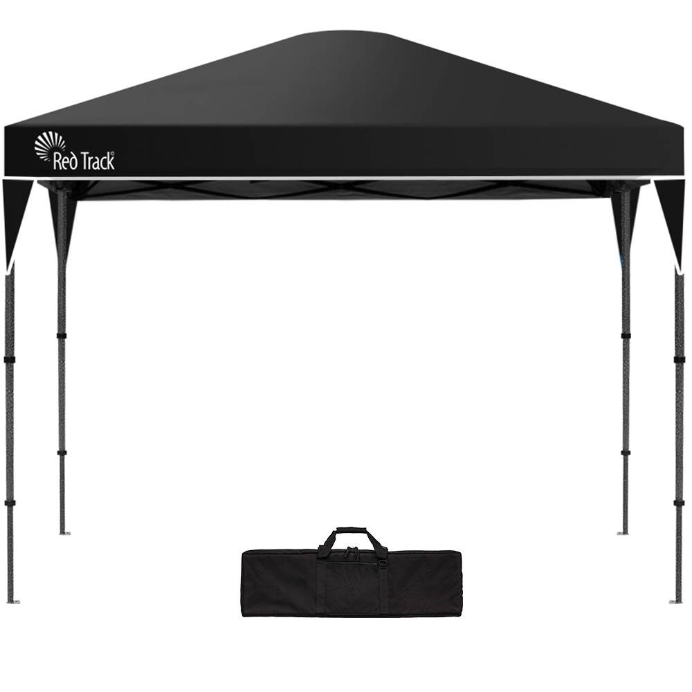 Red Track 3.6x2.2m Ultra Compact Folding Gazebo Black