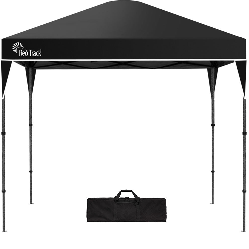 Red Track 3x3m Compact Folding Gazebo Black