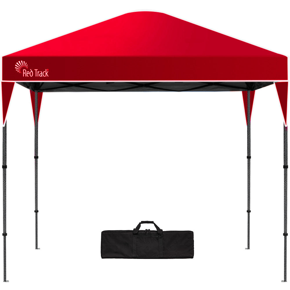 Red Track 3x3m Compact Folding Gazebo Portable Outdoor Marquee Red