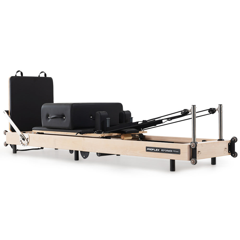 Proflex Reformer Prime Wooden Pilates Machine Folding with Jump Board