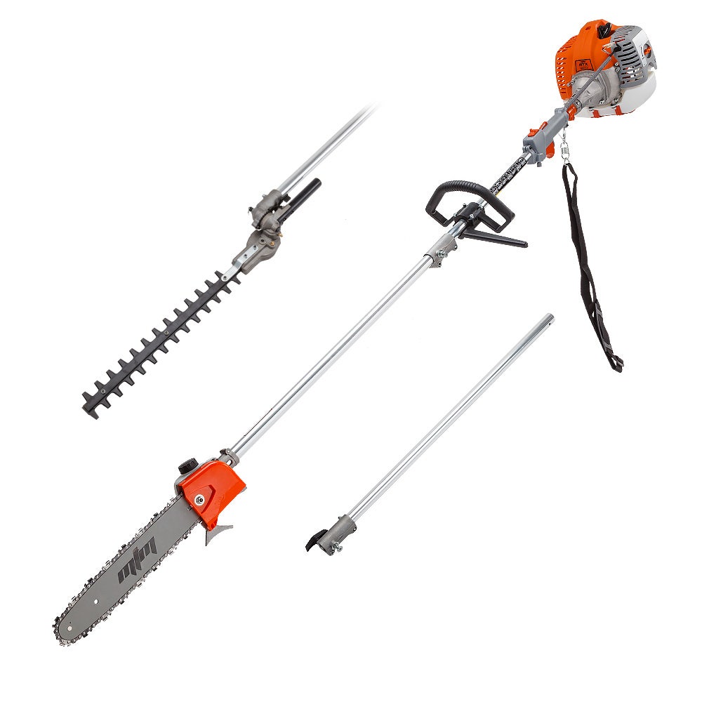MTM 62CC Pro Multi-Tool Pole Chainsaw Hedge Trimmer