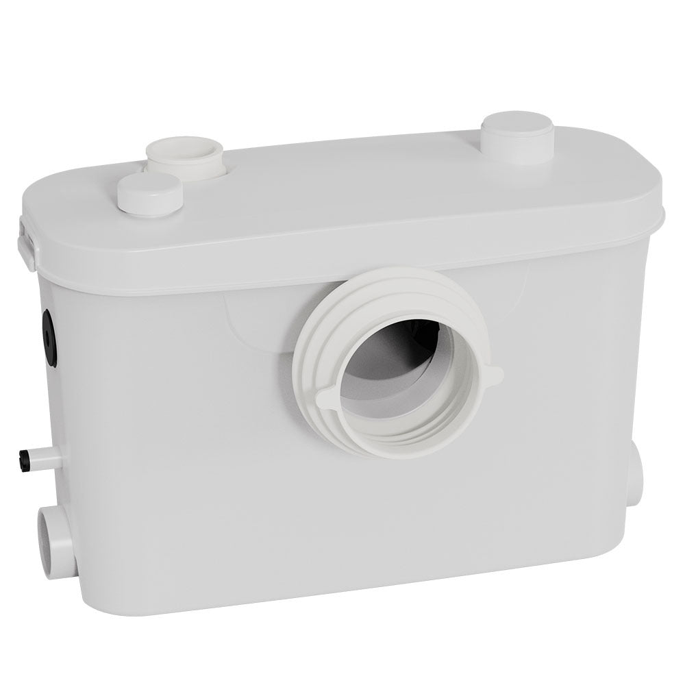 WashLink 4 Plus Macerator Pump 4 Inlet for P-Trap Toilet, Bathroom, Laundry