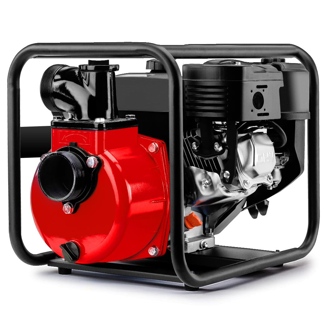 Warton 8HP Petrol Water Transfer Pump High Pressure Fire Fighting Irrigation