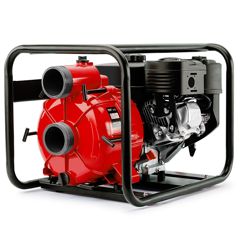 Warton 8HP 3" Petrol Trash Water Pump Firefighting Irrigation
