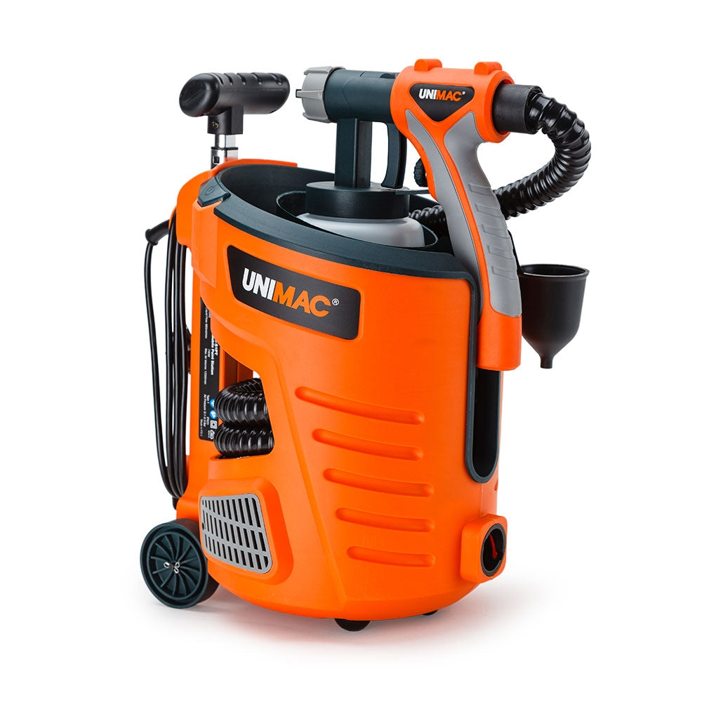 740W HVLP Mobile Paint Sprayer Trolley, Adjustable - Unimac