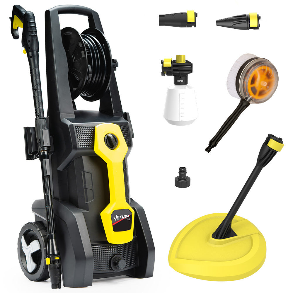 RW545 3000PSI Electric Pressure Washer Water-Cooled Motor 2 Nozzles Deck Cleaner