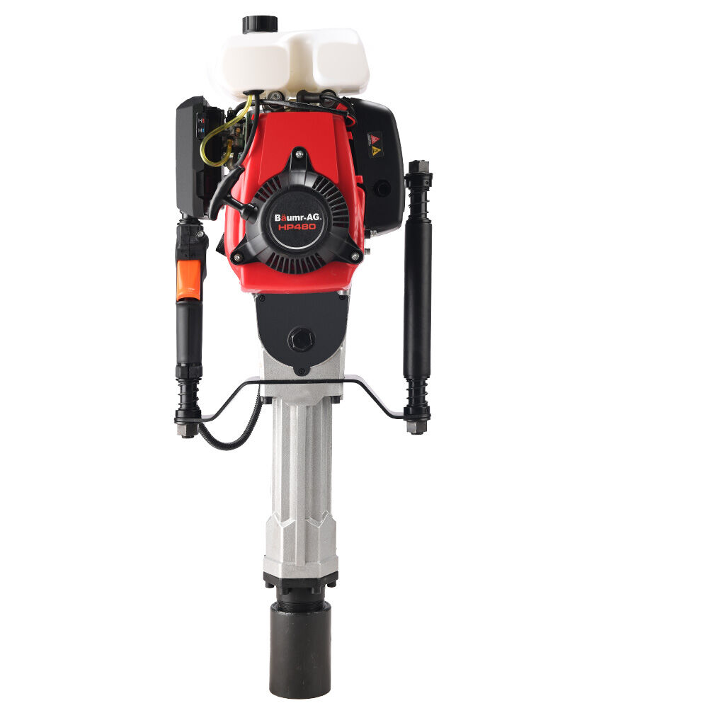 HP480 55cc 4-Stroke Petrol Post Driver with Piling Socket Sleeves