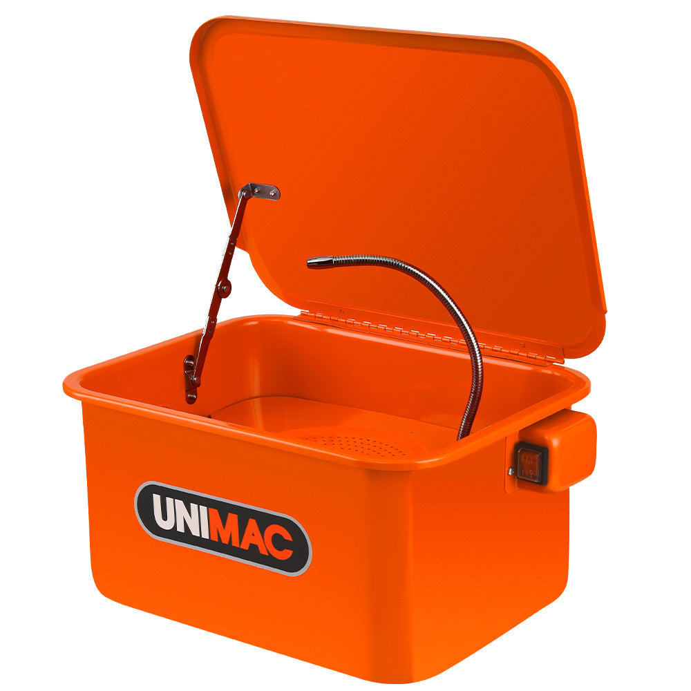Unimac 22L Portable Auto Parts Washer for Home & Garage
