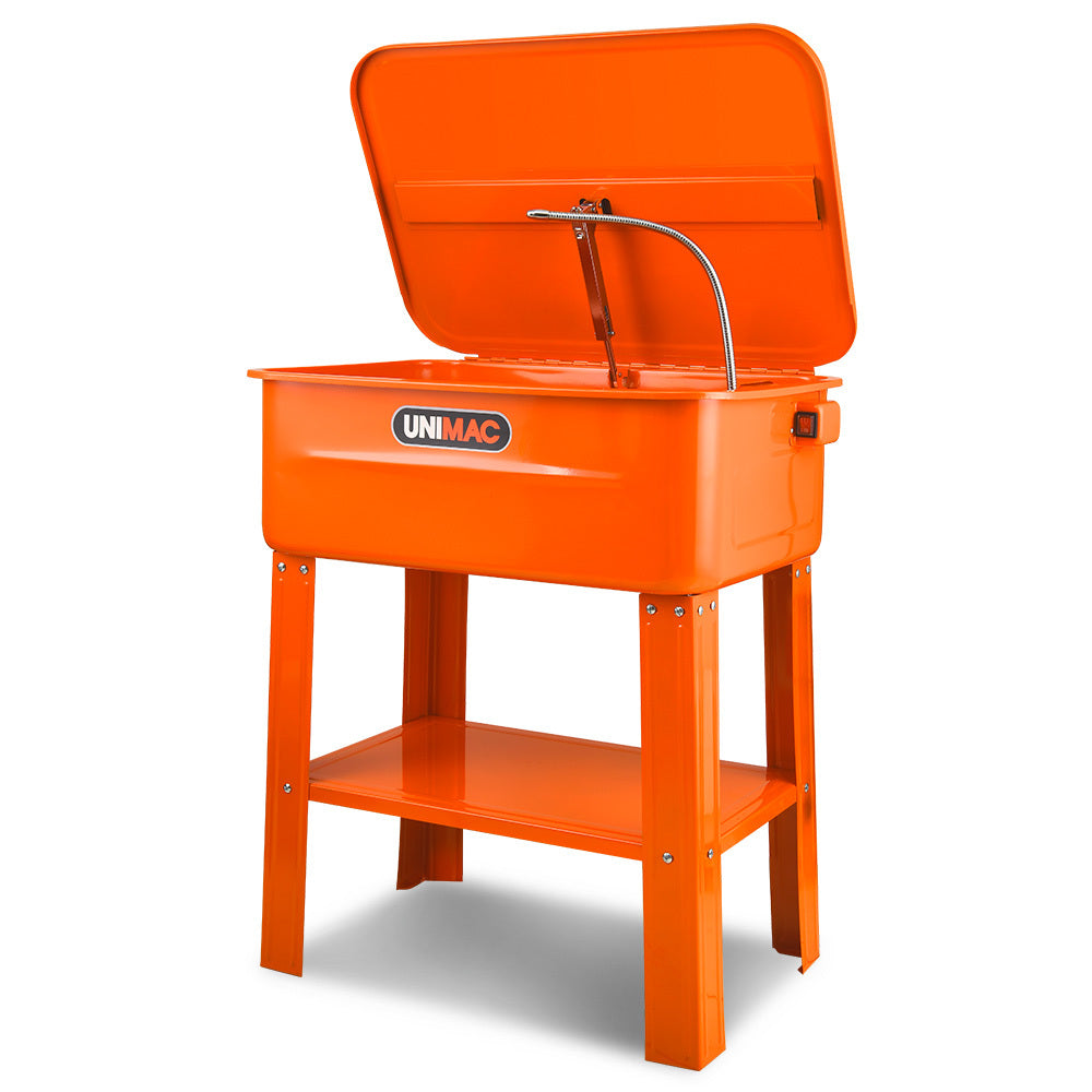 Unimac 86L Heavy Duty Auto Parts Washer Removable Shelf