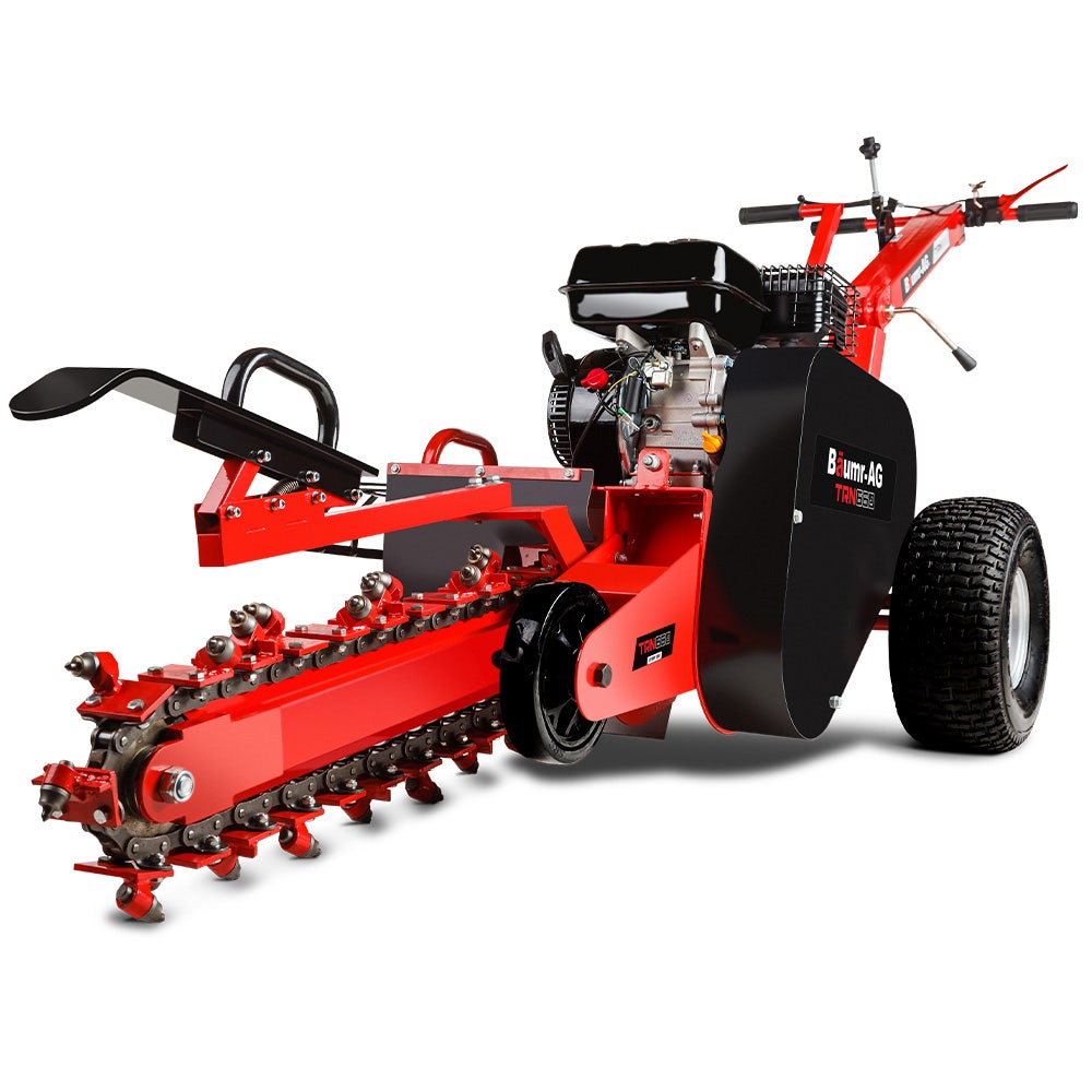 TRN660 8HP Trencher Heavy-Duty Carbide Claws Adjustable Controls