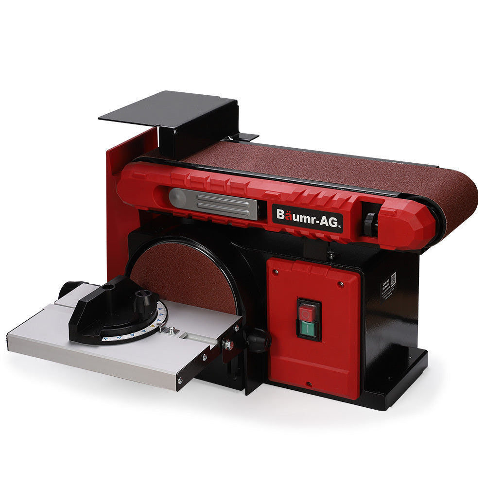 Baumr-AG 400W Bench Belt Disc Sander Combo Vertical Horizontal