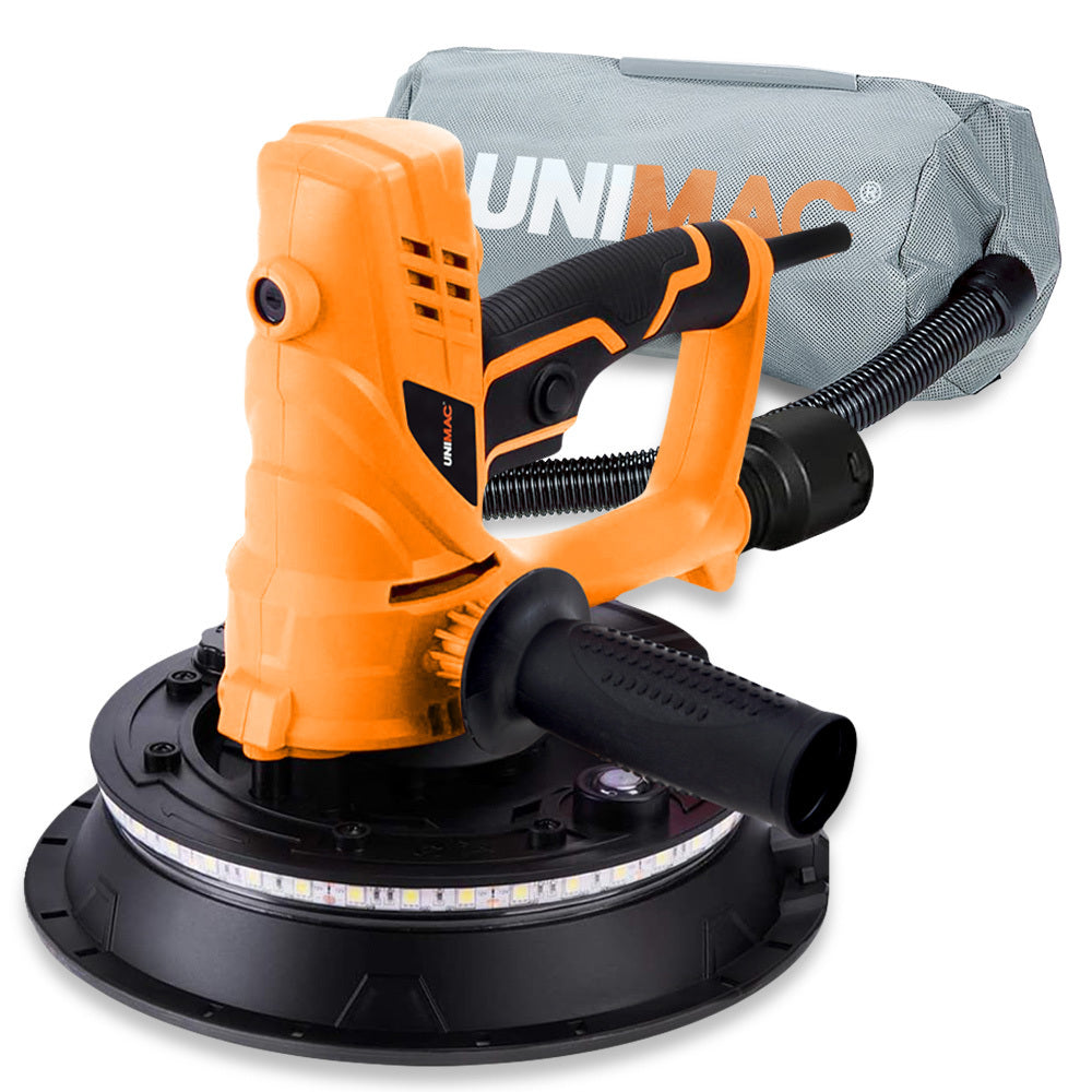HDS6 180mm Drywall Sander 850W Electric with LED Vacuum System