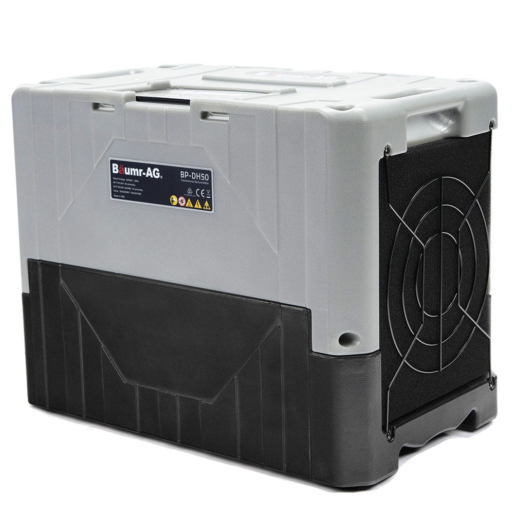 BP-DH50 50L Commercial Dehumidifier Portable Stackable LCD Wheels