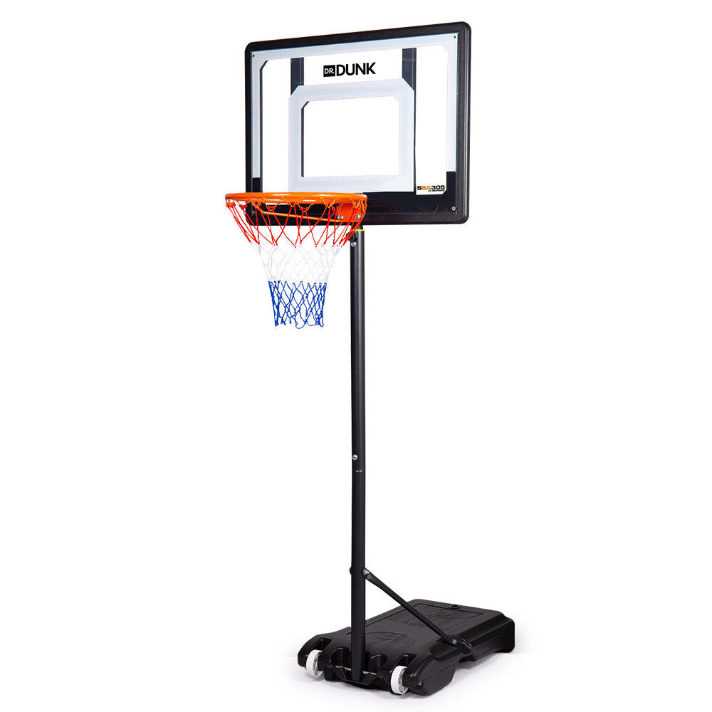 Dr.Dunk SBA305 Kids Adjustable Basketball Hoop Portable System