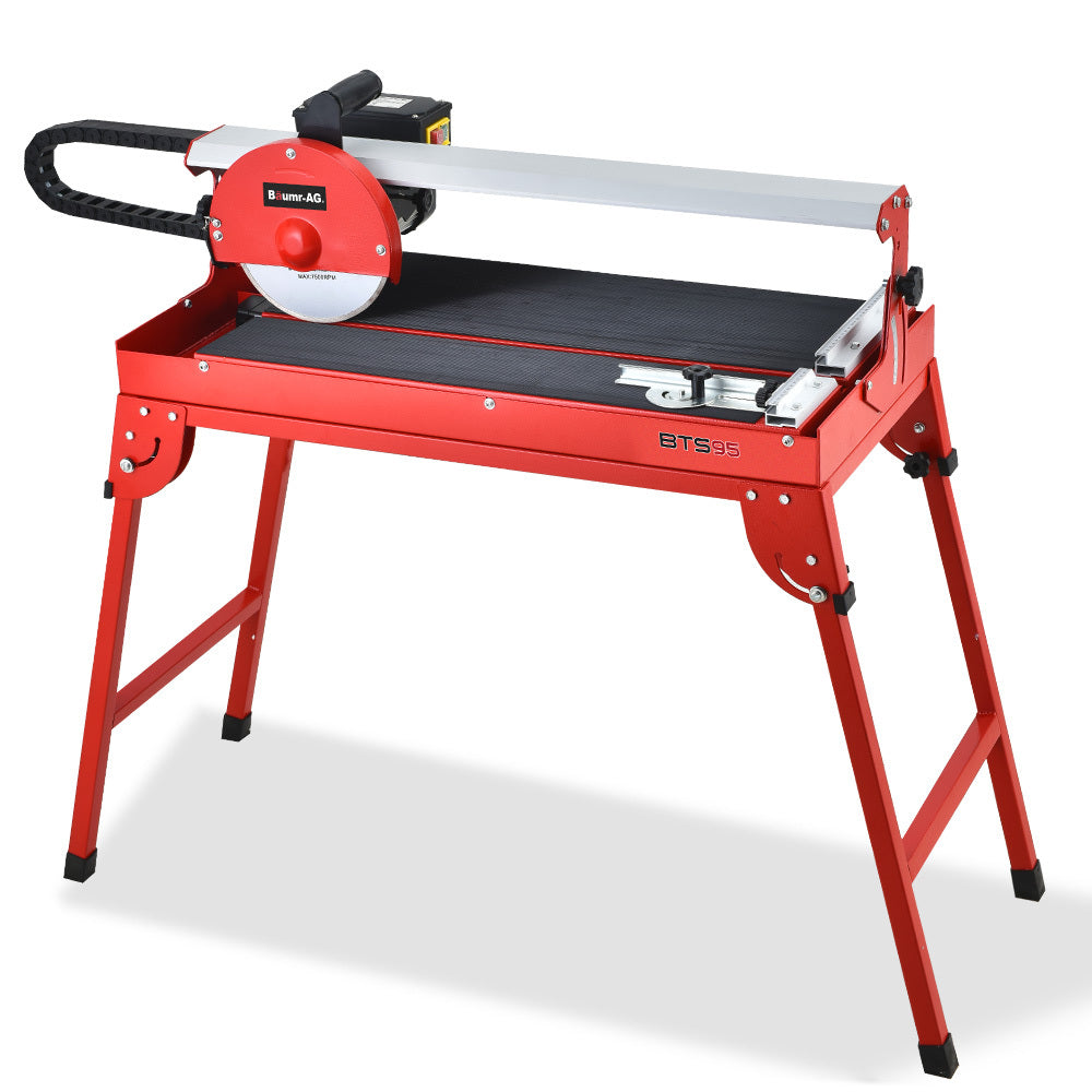 BAUMR-AG 800W Electric Tile Saw Cutter with 200mm 8" Blade, 620mm Cutting Length