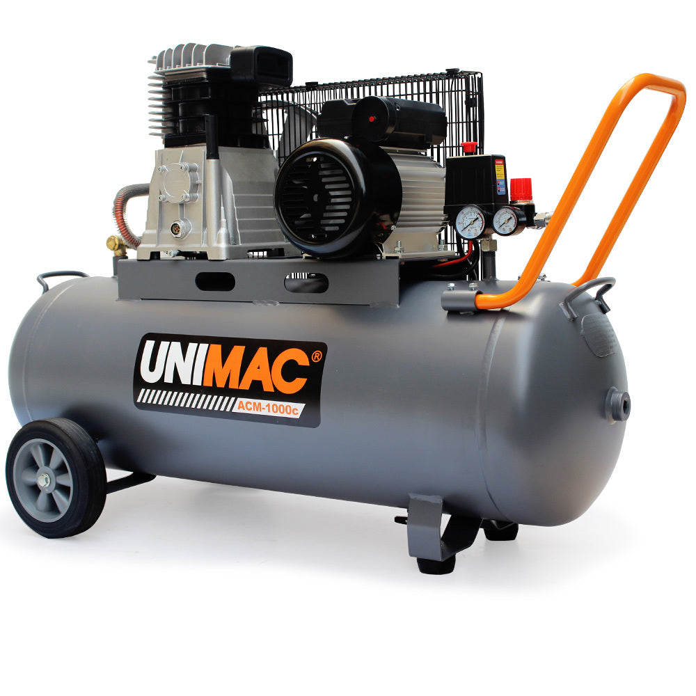 Unimac 100L Industrial Air Compressor 2.6kW Brushless Motor 116PSI
