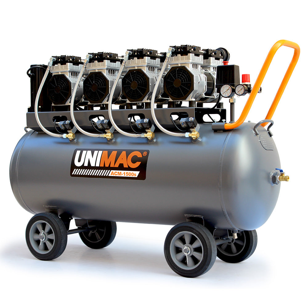 Quiet Air 150L 4.5HP Electric Air Compressor Oil-Free Portable Heavy Duty