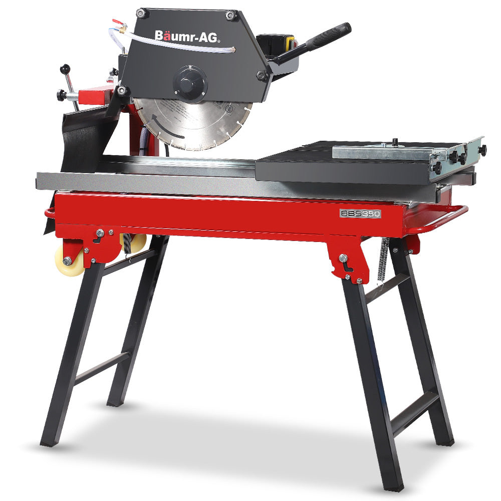Baumr-AG 350mm Electric Brick & Masonry Table Saw 2000W with Stand