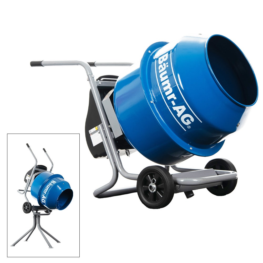 Baumr-AG 140L Cement Mixer Electric 550W Blue