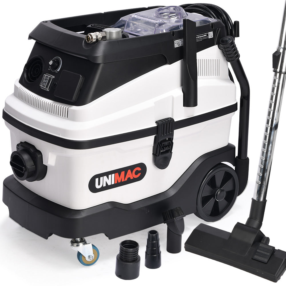 Unimac 30L Wet Dry Vacuum Cleaner Dust Extractor HEPA Filtration