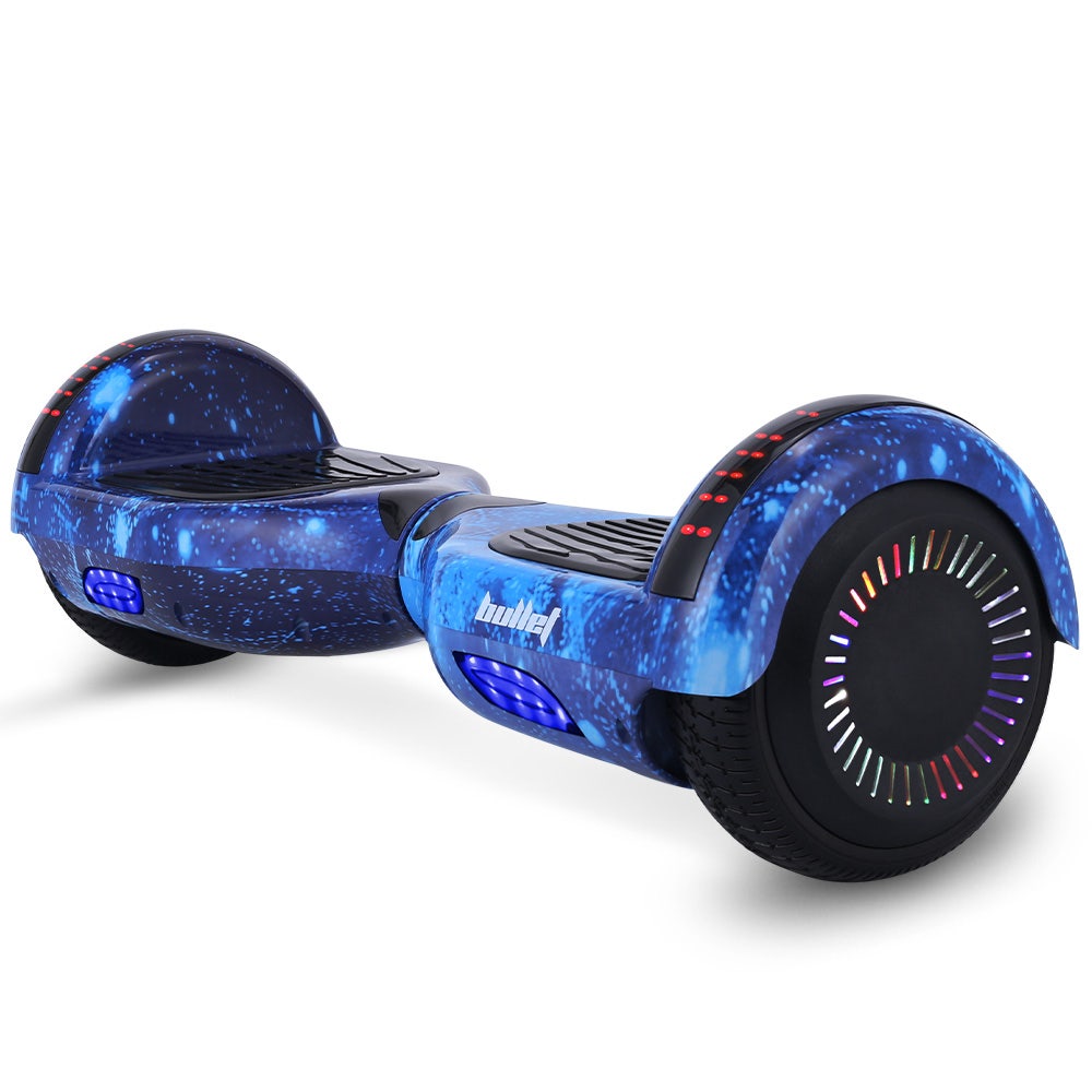 SX-2000 6.5" Hoverboard Scooter 500W Self-Balancing Blue Galaxy