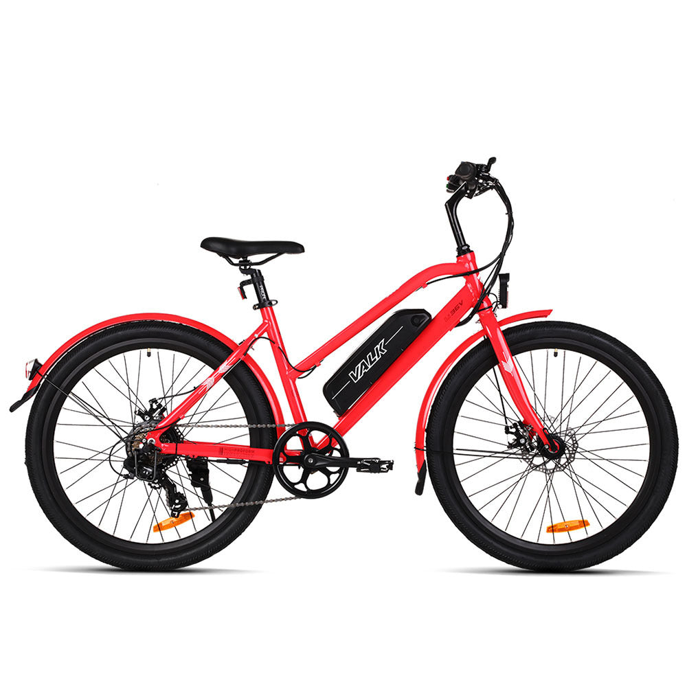 Vista Medium Ladies Electric Bike 250W 36V Red