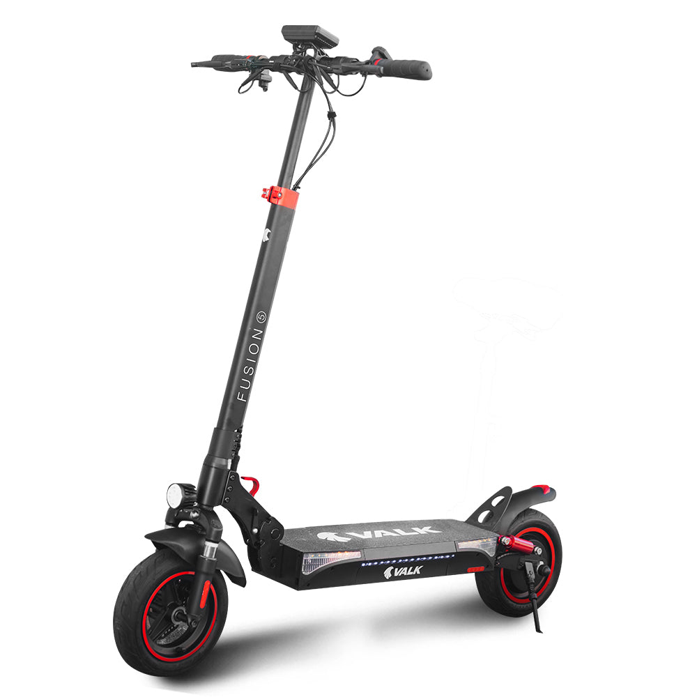 Fusion 5 Electric Scooter 500W 48V 13Ah 50km Range Quad Shocks 10" Tyres