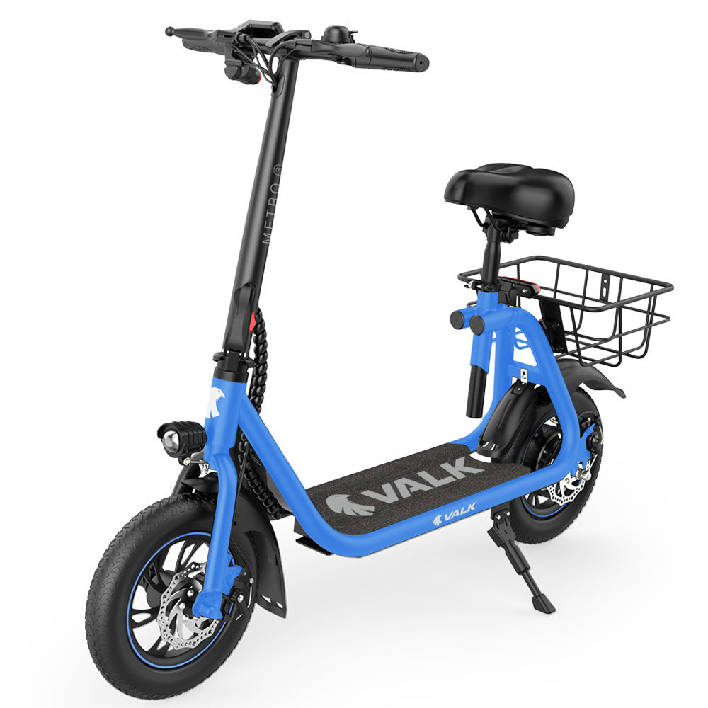 Metro 3 Electric Scooter 12" Tyres Disc Brakes Blue