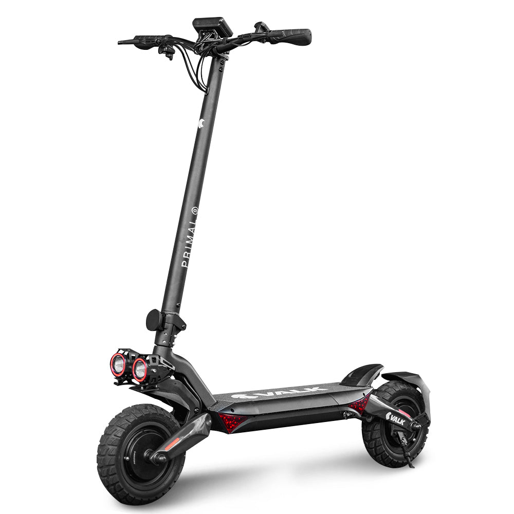 Primal 9 1600W Dual Motor E-Scooter Extreme Hill Climbing Black