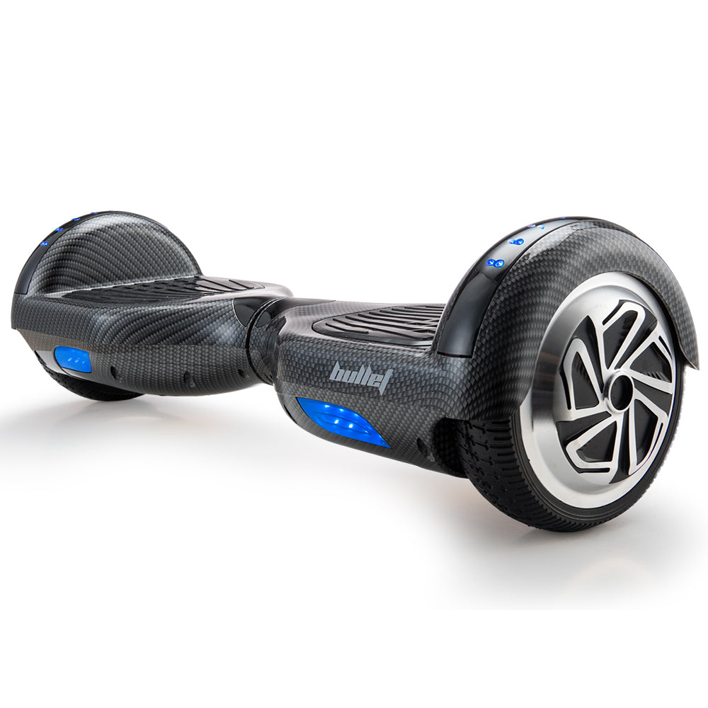 SX-3000 Series III 6.5" Hoverboard Electric Scooter Carbon Fiber Style