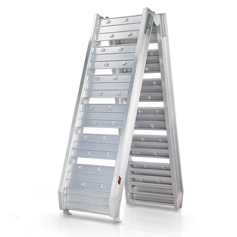 Bullet 1.8m Aluminium Folding Loading Ramp 200kg Capacity