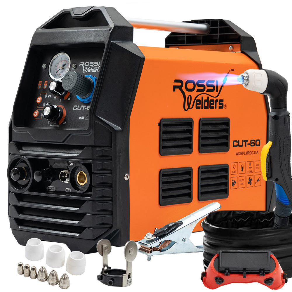 Rossi CUT-60 Plasma Cutter 60A Non-Touch Pilot ARC DC Inverter