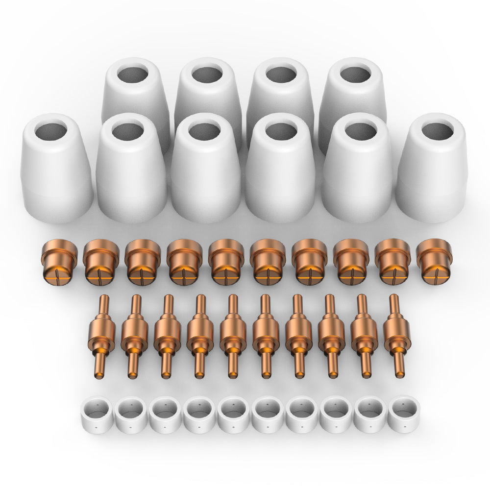 Rossi 40pc Plasma Cutter PT31 Torch Consumables Kit