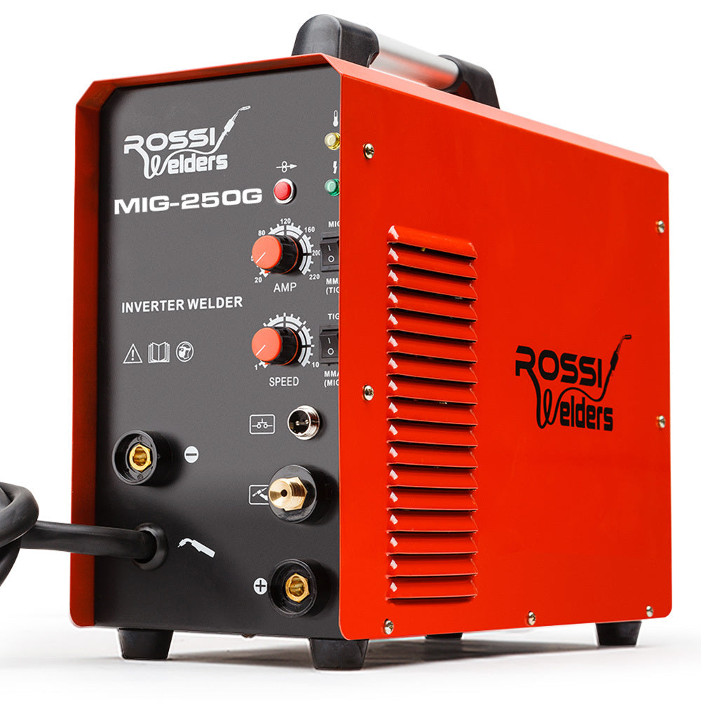 ROSSI 250Amp 4in1 Inverter Welder MIG TIG MMA ARC 15A Plug