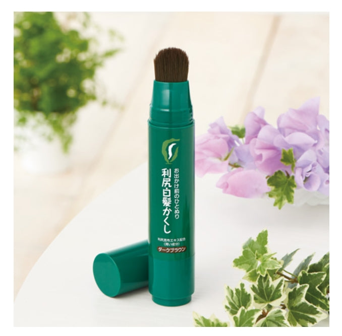 6-PACK Rishiri Kombu White Hair Hair Dye Stick 20g Dark Brown