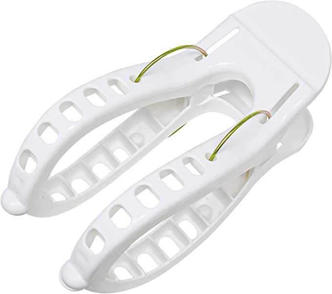 10-PACK KOKUBO Japan Powerful W clip clothespin