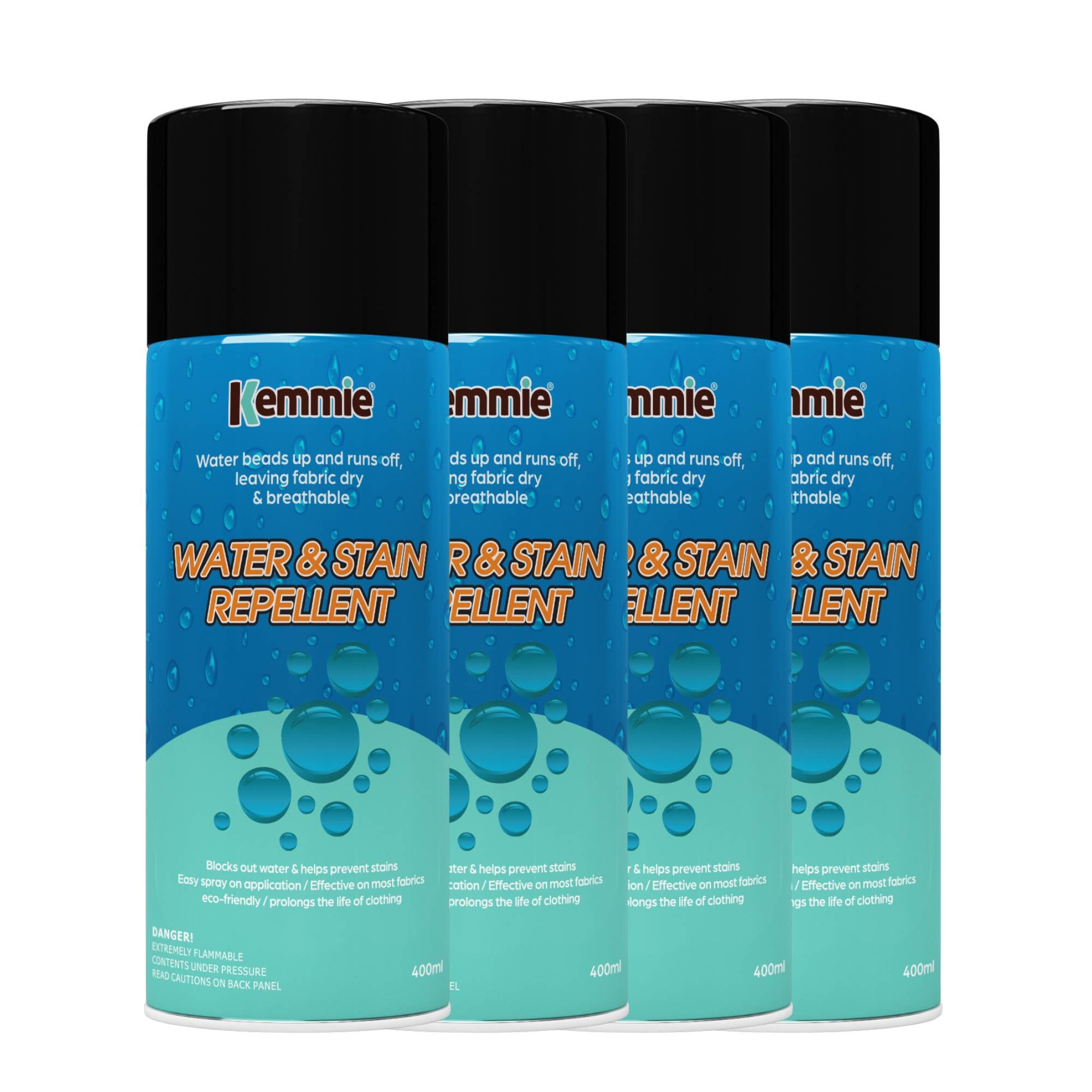 Heavy Duty Waterproof Stain Repellent Spray for Fabrics 212g (4x)
