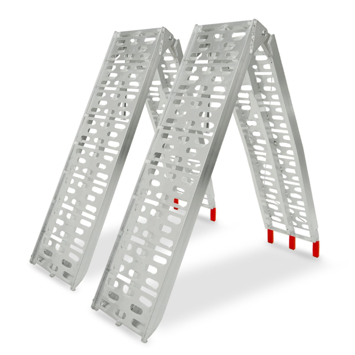 Heavy Duty Folding Aluminium ATV Loading Ramps (2 Pack)