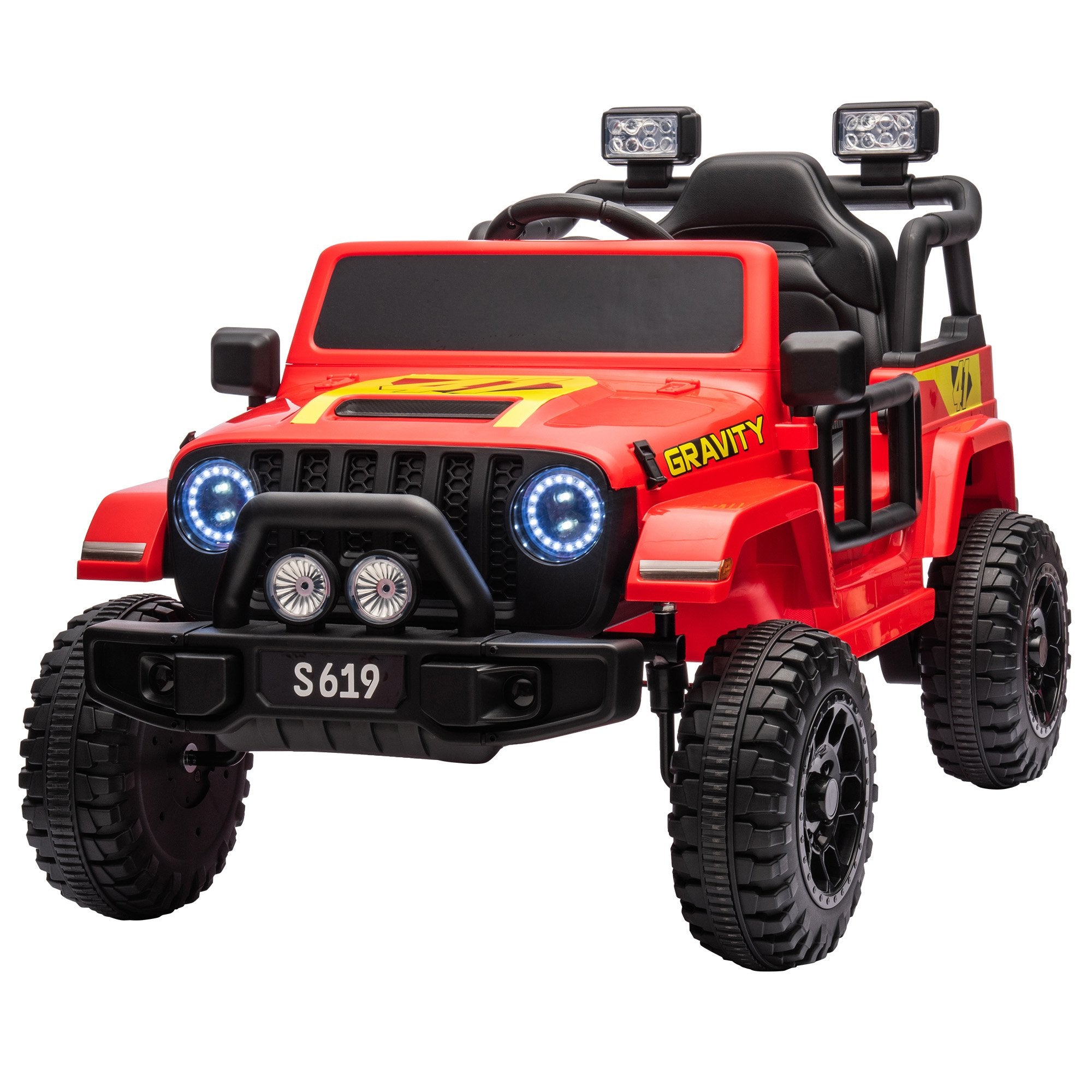 Kahuna S619 Kids Electric Ride On Car Red