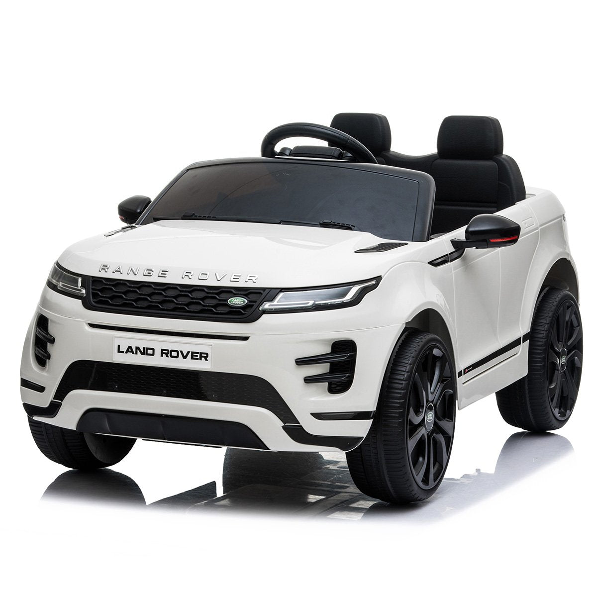 Kahuna Kids Electric Ride On Car Land Rover Licensed Remote Control White