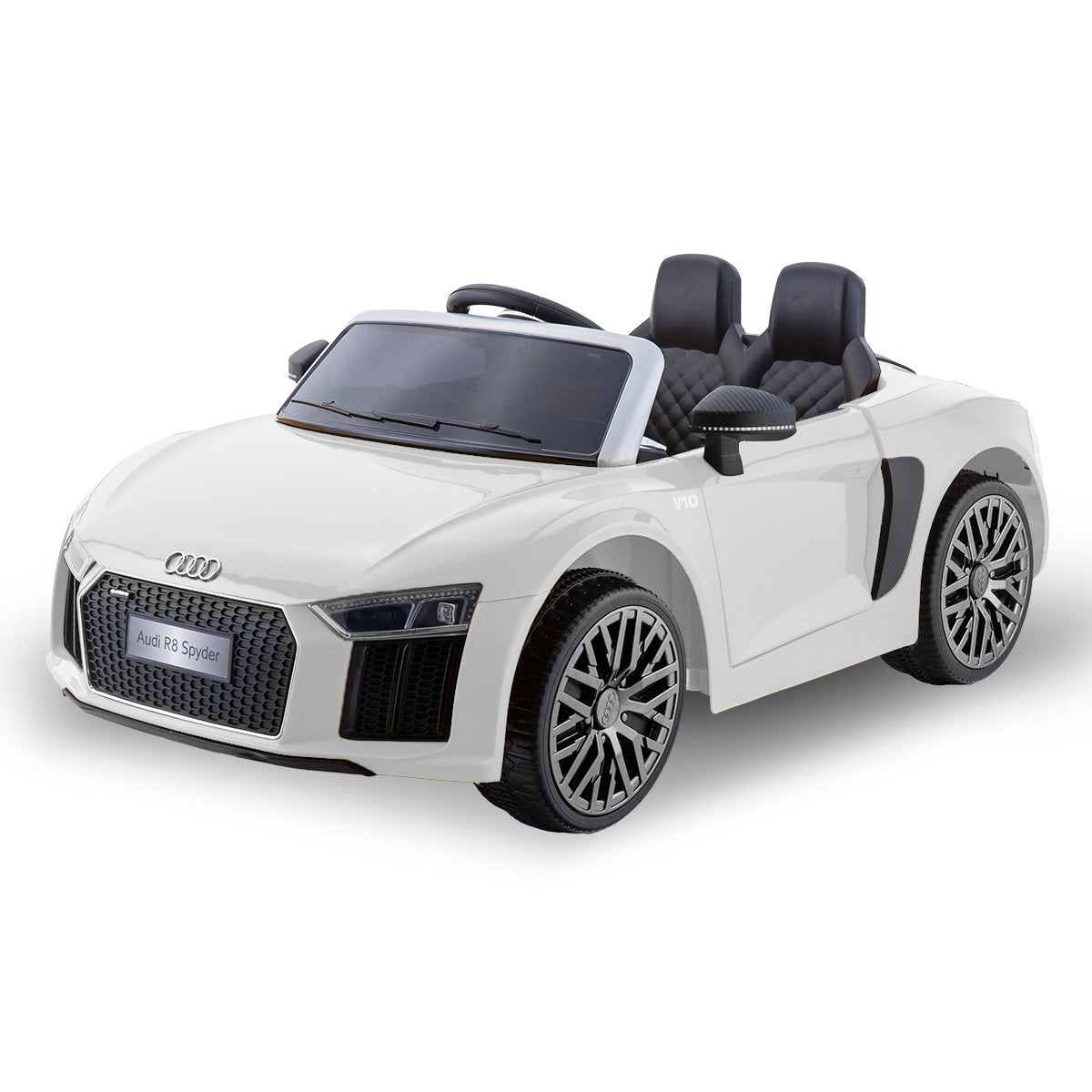 Kahuna R8 Spyder Audi Kids Electric Ride-On Car Remote Control White