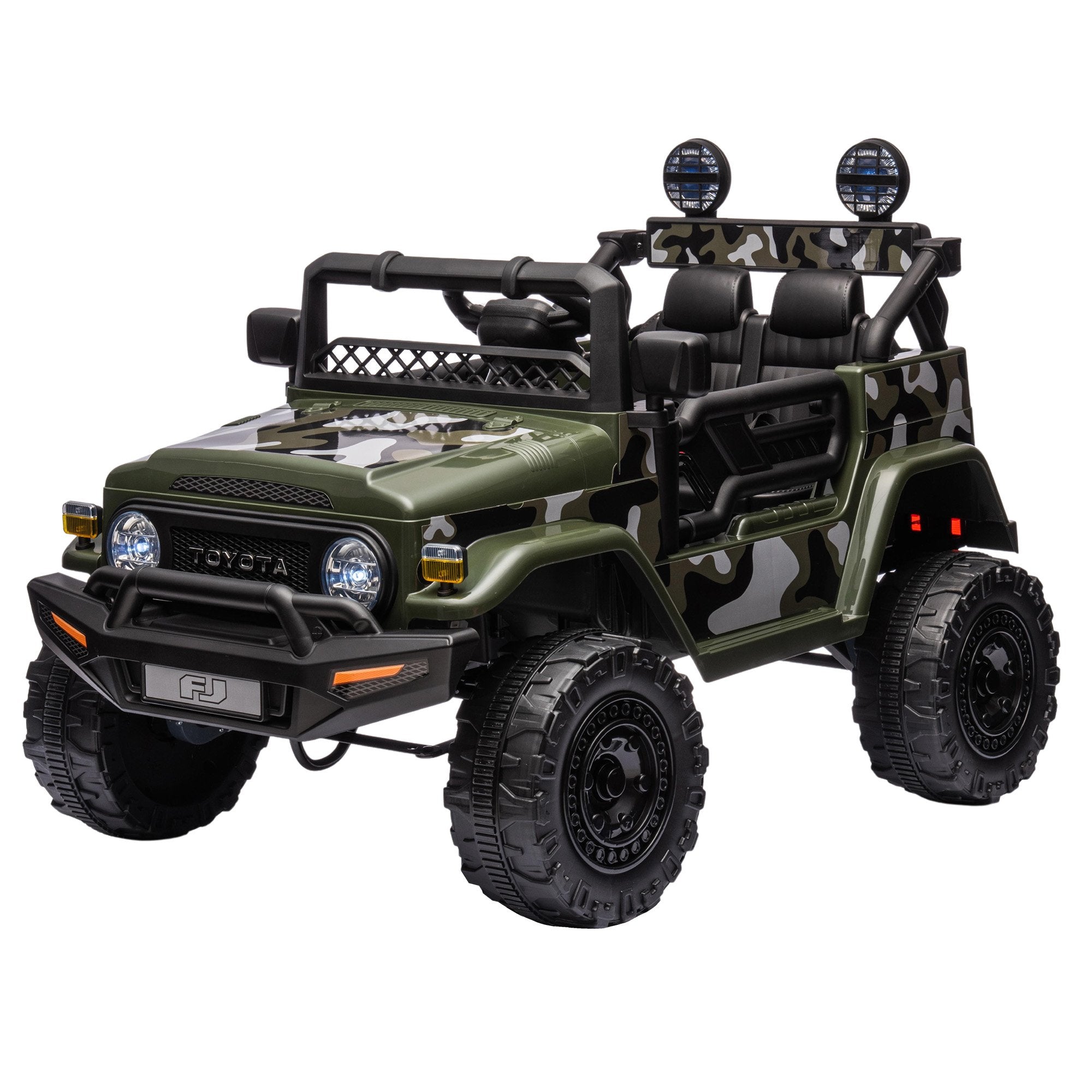 Kahuna Kids Electric Ride-On Car Toyota FJ Cruiser Green