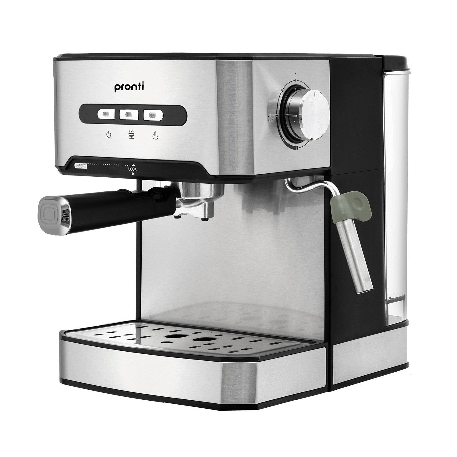 Pronti 1.6L Automatic Espresso Machine with Steam Frother