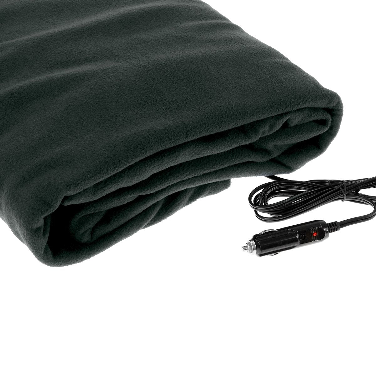 Laura Hill Electric Car Blanket 150x110cm 12V Black