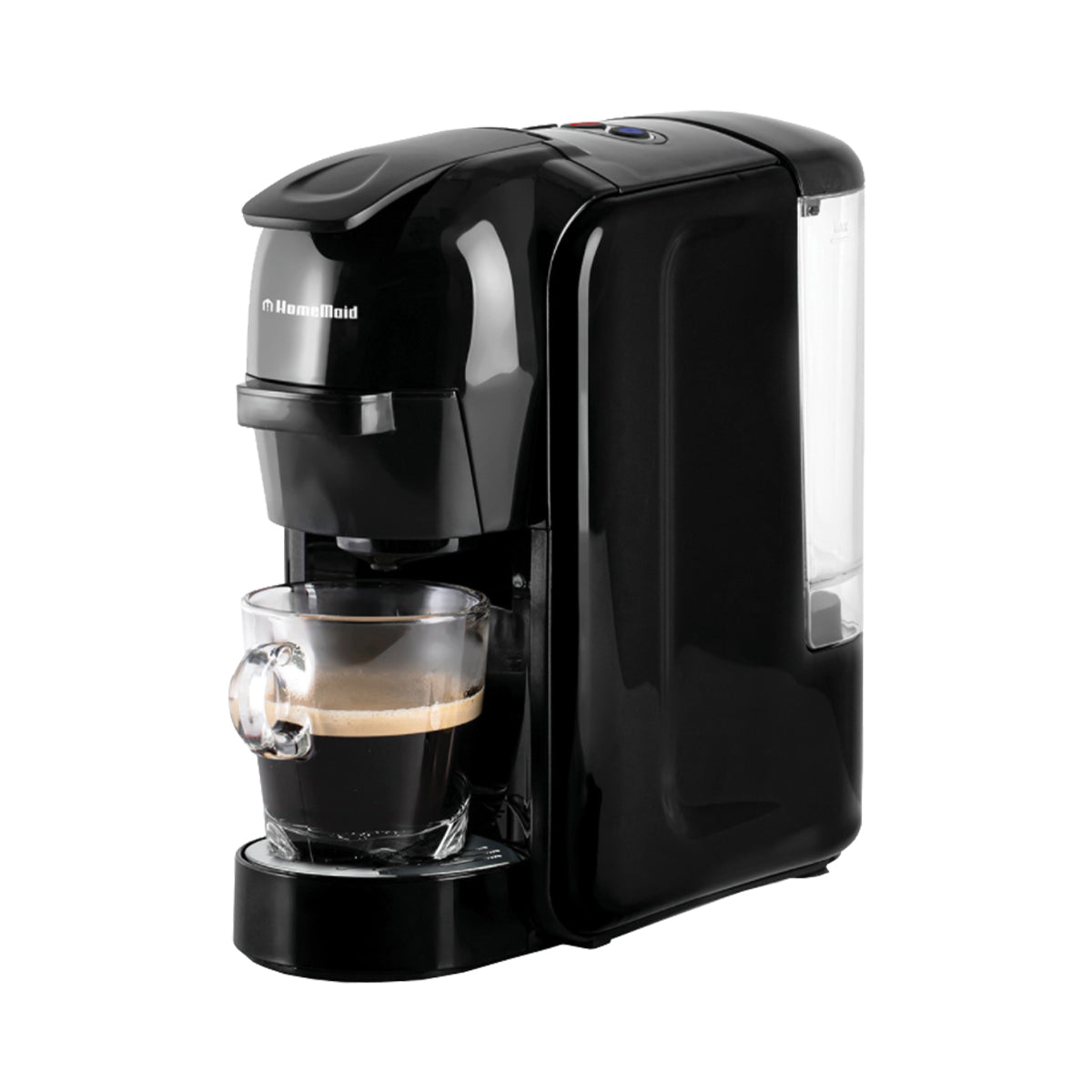 HomeMaid CM-511HM Coffee Machine Multi-Capsule Nespresso Caffitaly Compatible Black