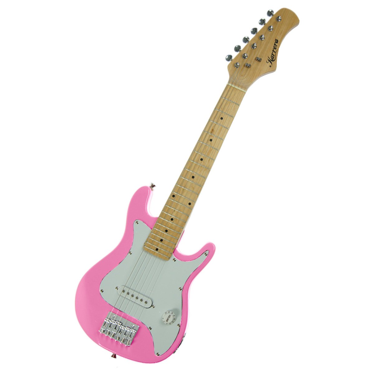 Karrera 1/2 Size Electric Guitar Kids Pink